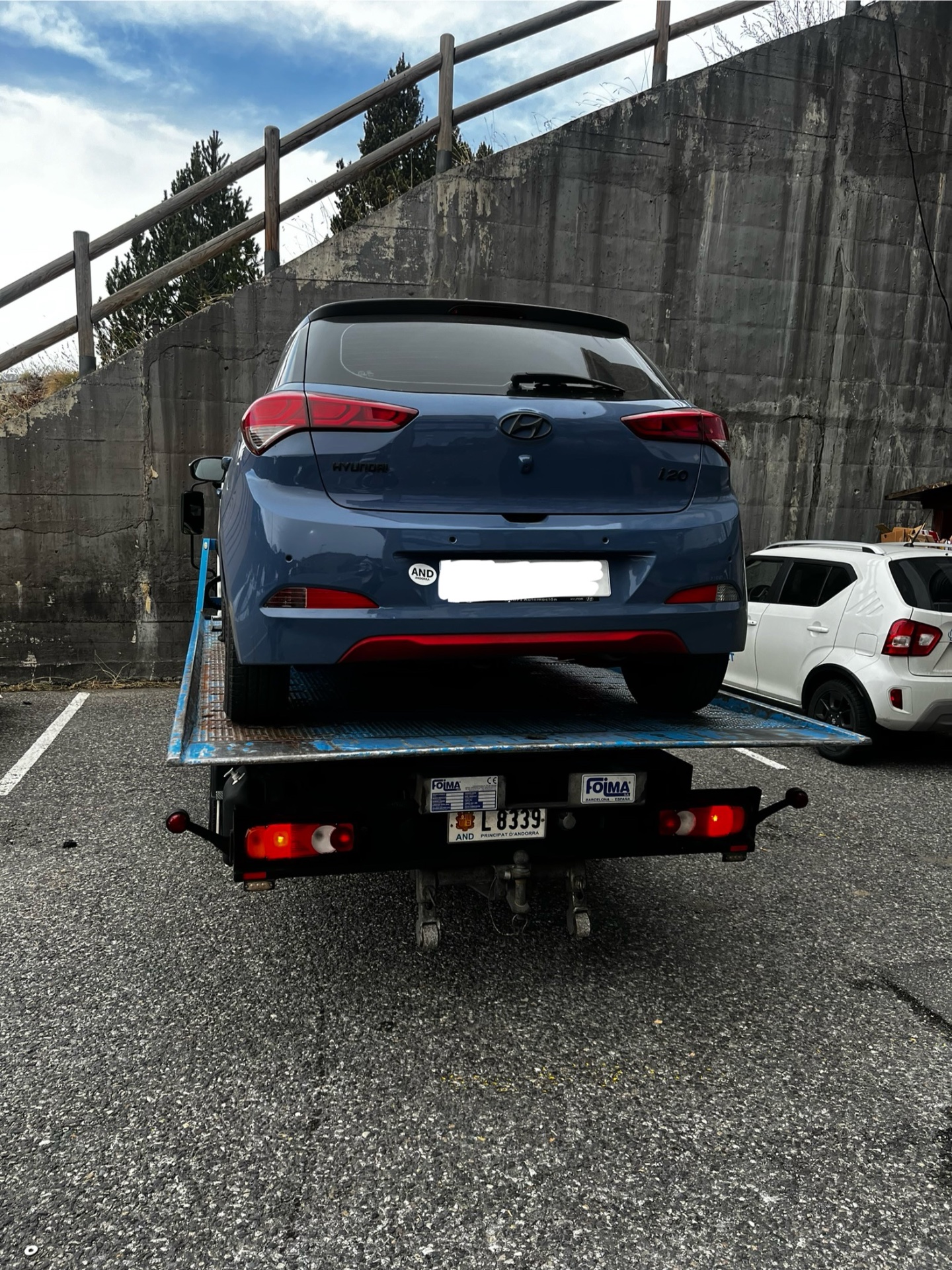 La avería del coche en plena escapada
