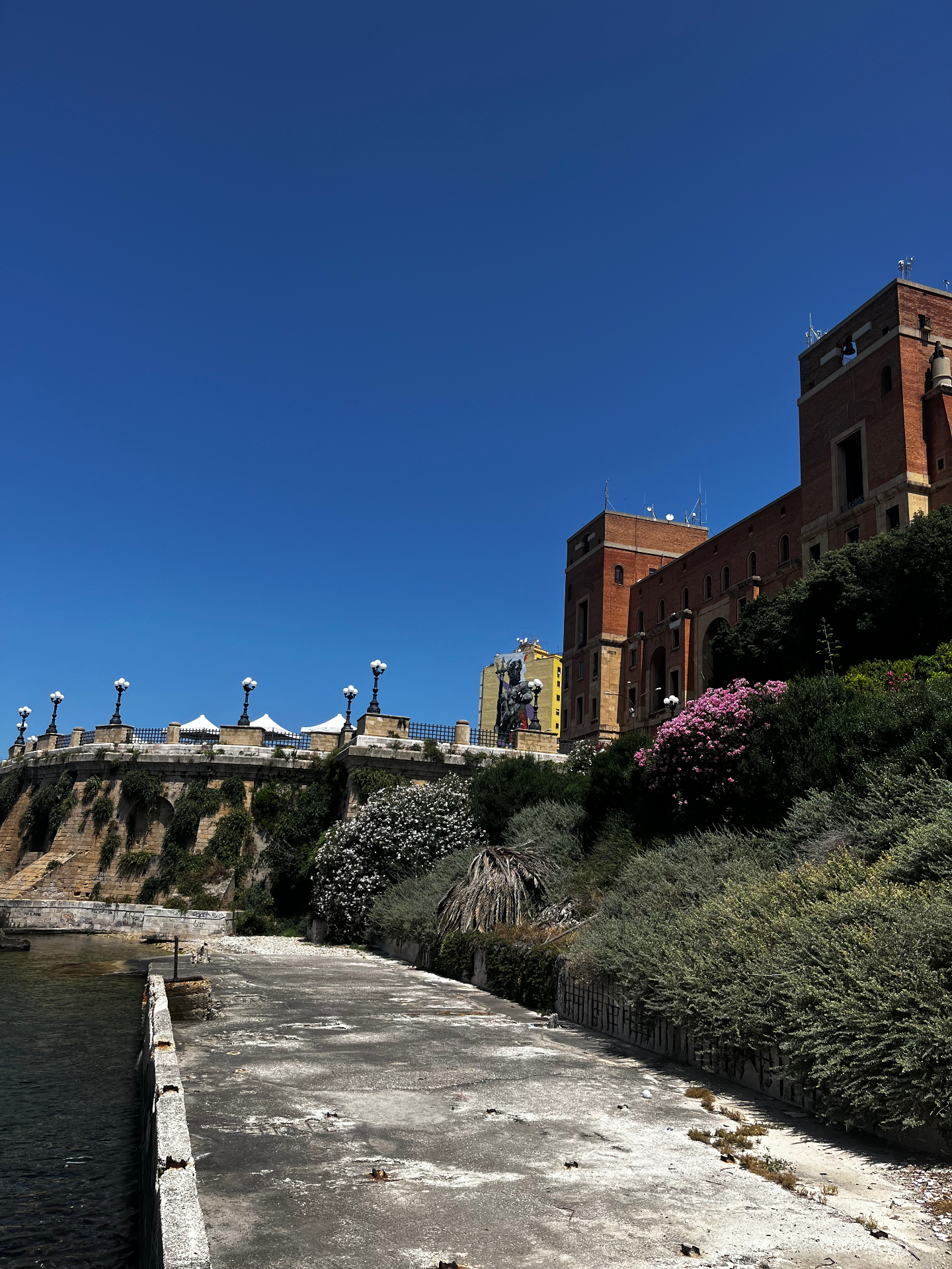 Bastiones del casco antiguo de Tarento