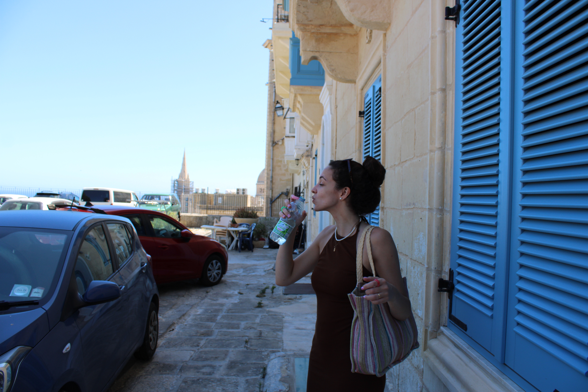 Calle típica de La Valletta